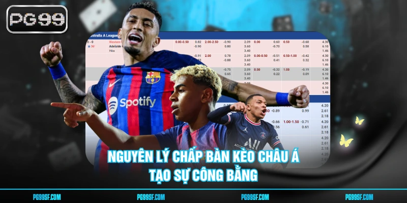 Nguyên lý chấp bàn kèo châu Á tạo sự công bằng