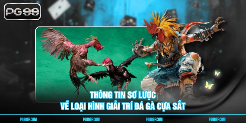 Thông tin sơ lược về loại hình giải trí đá gà cựa sắt