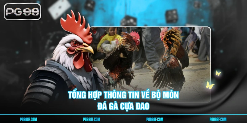 Tổng hợp thông tin về bộ môn đá gà cựa dao